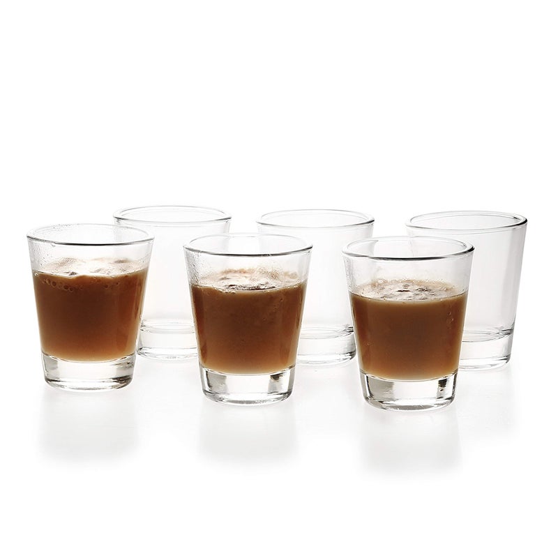 BCnmviku 1.5 oz Shot Glasses Sets with Heavy Base, Clear Shot Glass (6 Pack) - Image 1